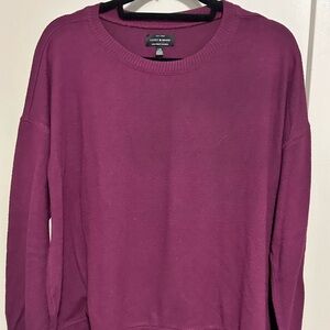 Lucky Brand Maroon Knit Top